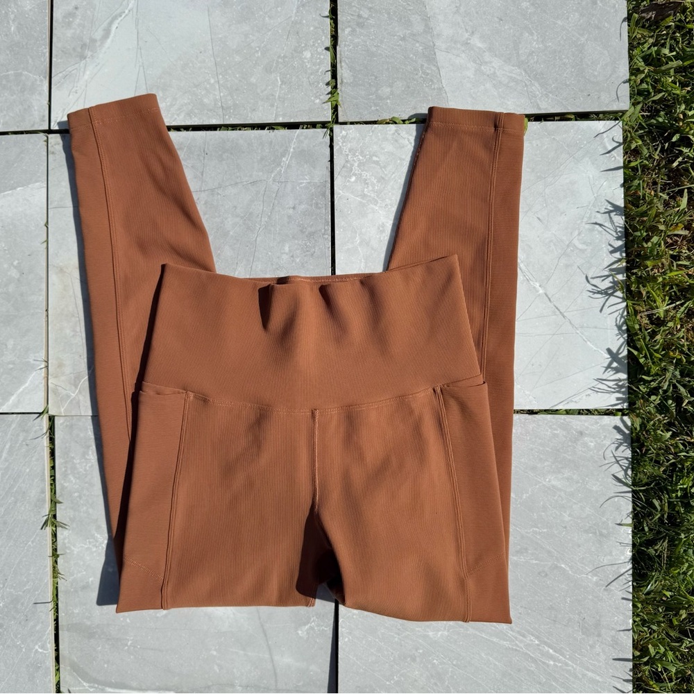 Calia Size medium tan Full Length Legging